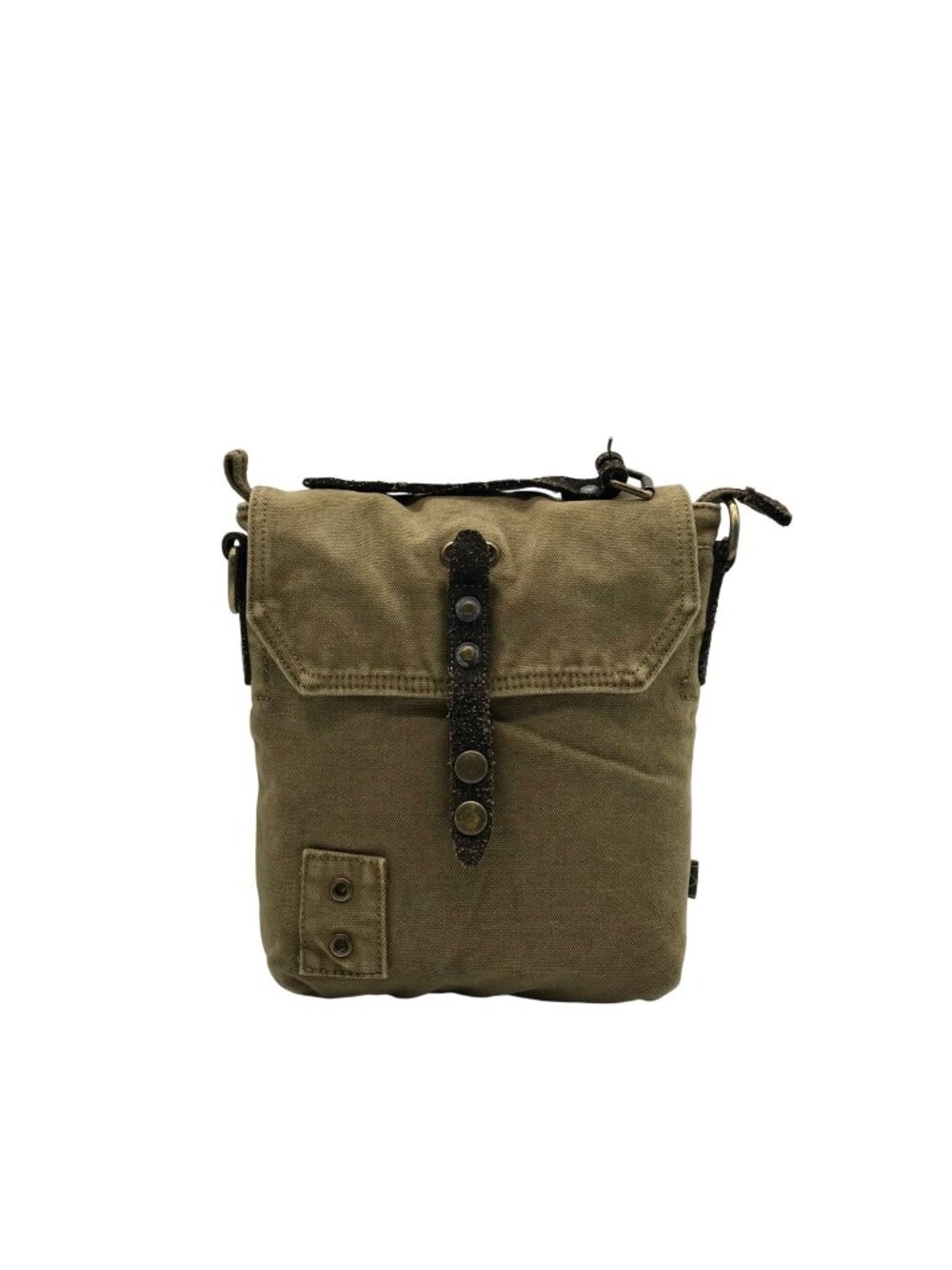 TSD Tan Fabric Crossbody Bag